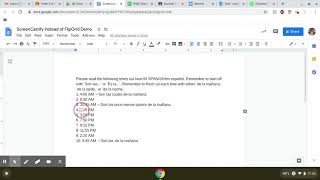 ScreenCastify instead of FlipGrid for Day 19 without webcam demo