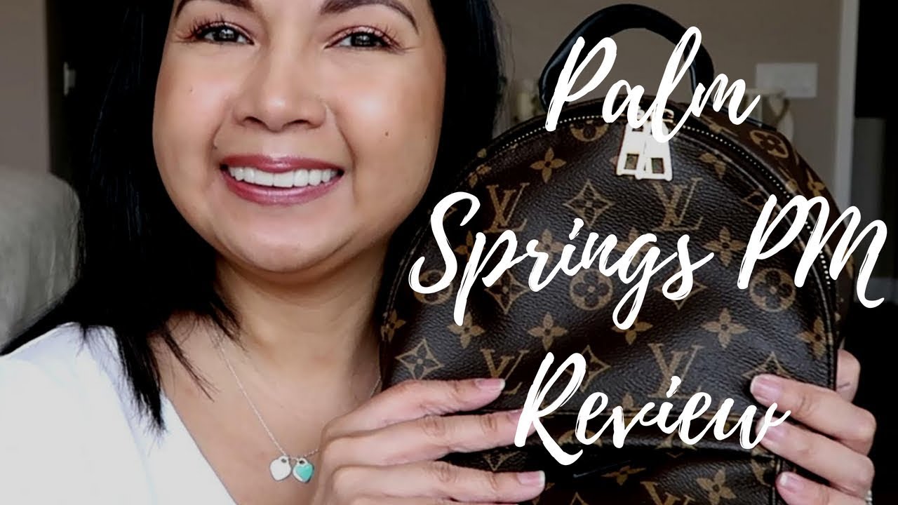 QUICK REVIEW  Louis Vuitton Palm Springs PM & Why it's the BEST