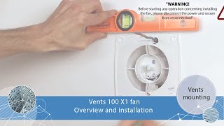 Connection guidelines: easy and simple! Mounting the Vents 100 X1 fan screenshot 4