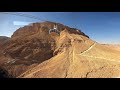 ISRAEL - Masada at the Dead Sea. מצדה וים המלח