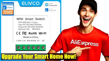 Ultimate Smart Home Control: 16A Ewelink Wifi Switch Mini Smart 2-Way DIY Circuit Breaker