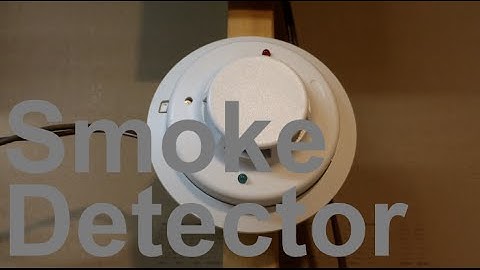 Testing the System Sensor i3 Smoke Detector with Smoke