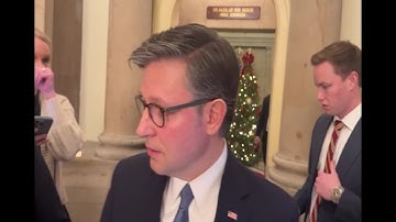 House Speaker Mike Johnson says he