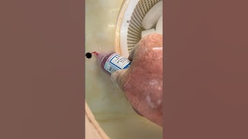 Someone drilled a hole in the skimmer. Chasing pool leaks; dye test #howto #swimmingpool #leaking