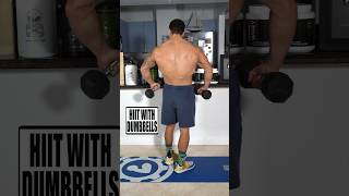 6 Minute Home Dumbbell HIIT Workout Circuit - Back, Biceps, Forearms, Obliques &amp; Cardio! 🔥💪🏻👽