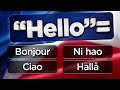 Language Quiz - Guess How to Say 'Hello'! 🌍🌎🌏