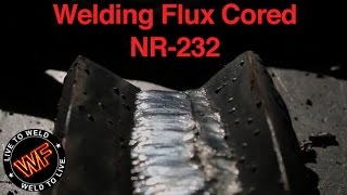 Welding Flux Cored NR 232