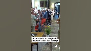 Deze dominee maakt er elke zondag een feestje van