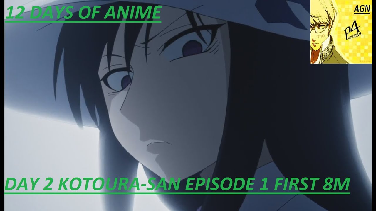 12 Days Of Anime 2013 Day 2 Kotoura-San Episode 1 First 8 Minutes - YouTube