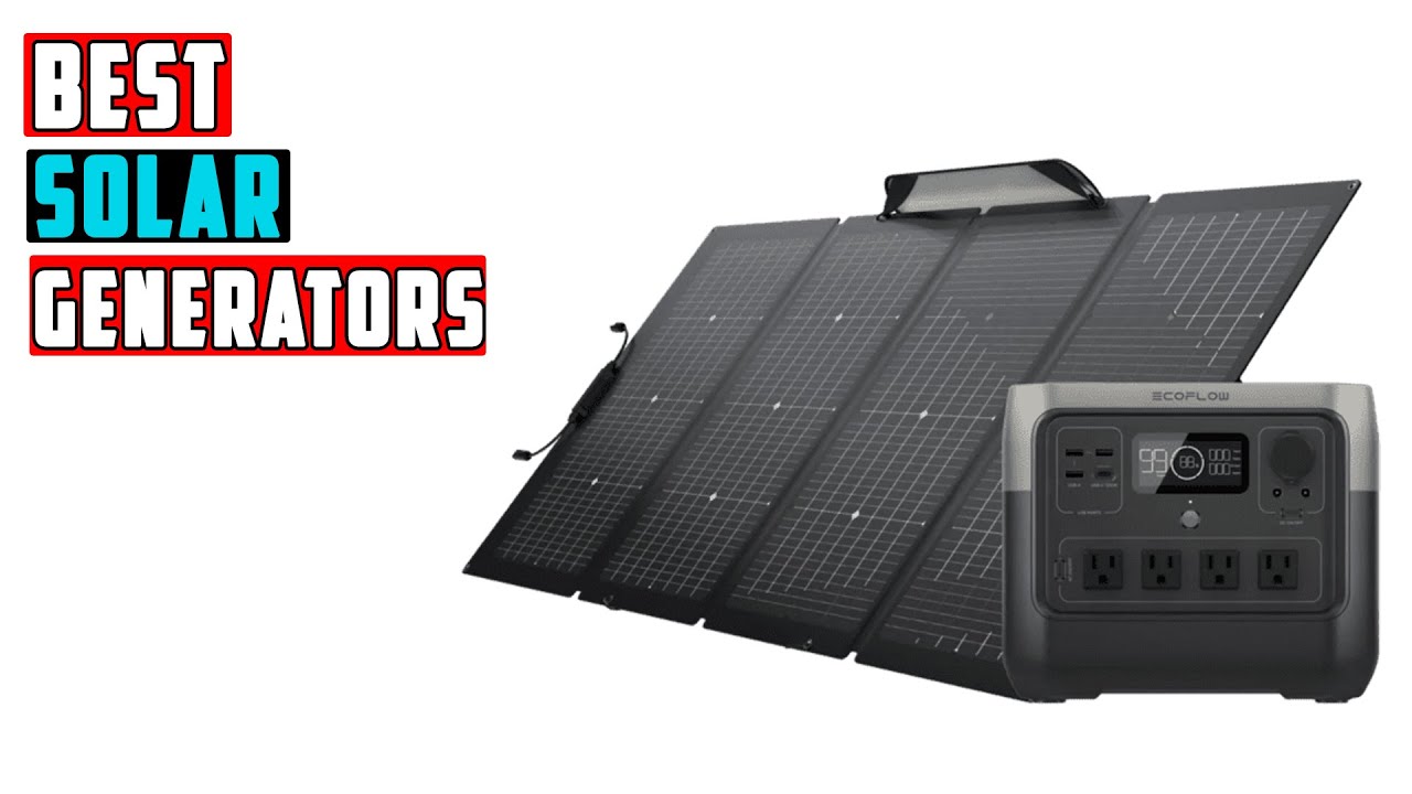 TOP 5 Best Solar Generators 2025 | We Tested the Most Powerful Solar Generators