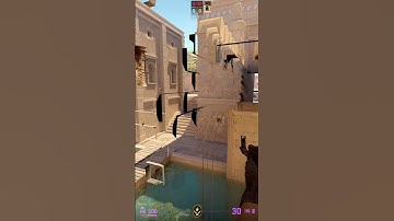 Flash Water For Help Player Connector On Anubis #cs2 #shorts