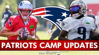 Drake Maye & Kayshon Boutte Continue To LOOK LIKE STUDS At Patriots Training Camp