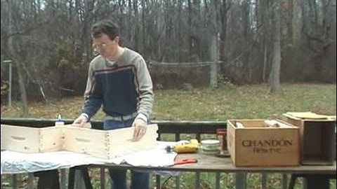 Assembling the Langstroth Bee Hive - Video #4