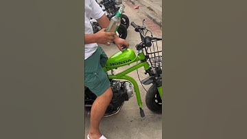 This motorcycle can run without petrol