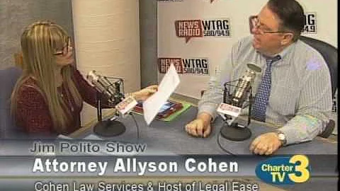 Jim Polito - Attorney Allyson Cohen Segment 11/18/16