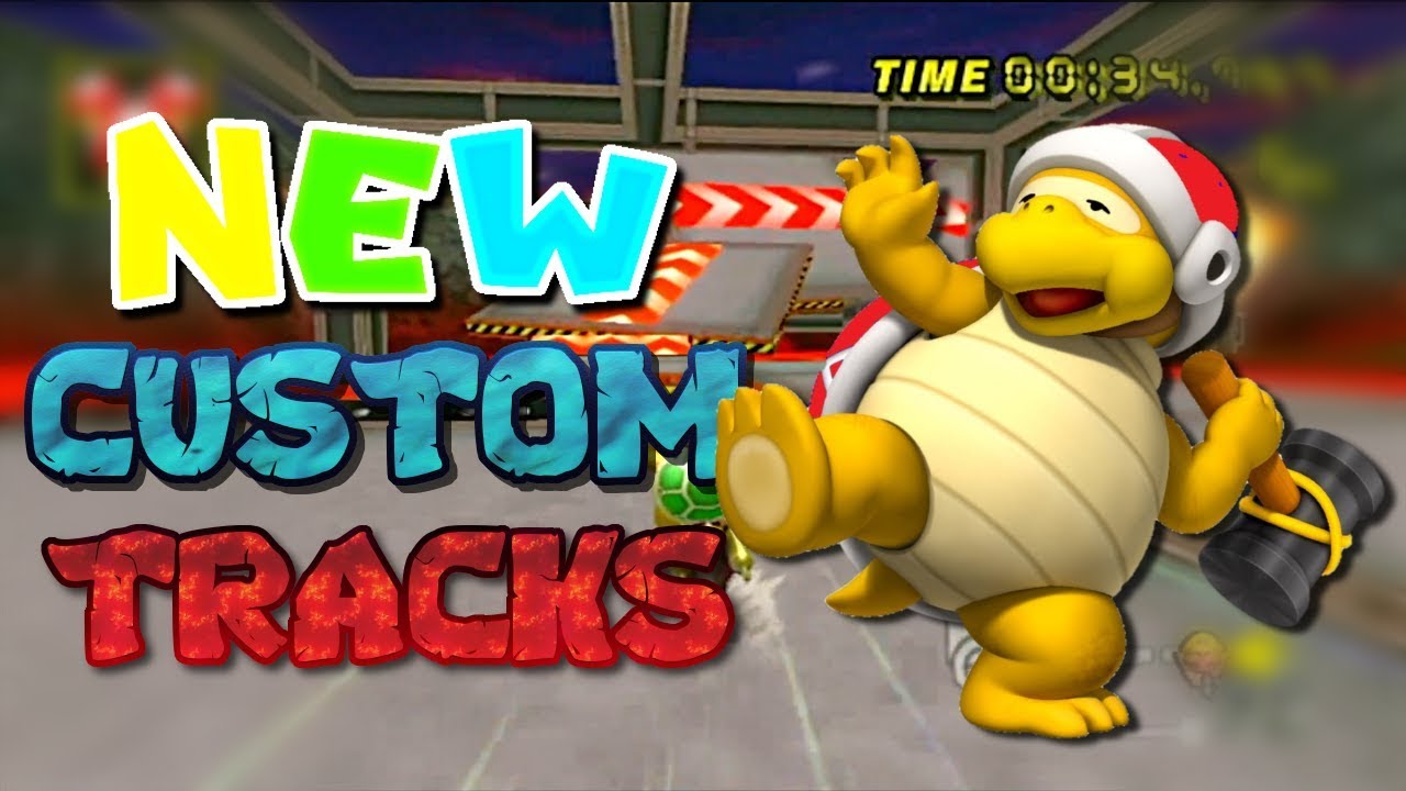 5 *AMAZING* New Mario Kart Wii Custom Tracks