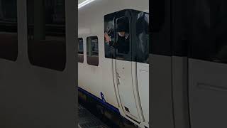 【#佐賀駅 】特急かささぎ108号 発車 #885系 #特急かささぎ