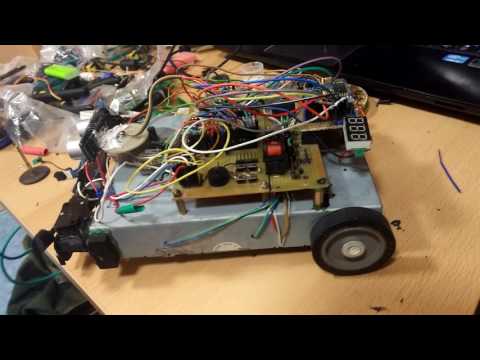 Homemade, pathfinding robot