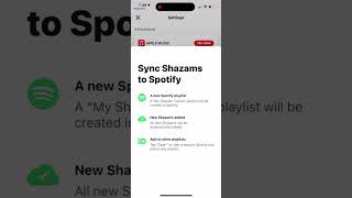 How to sync Shazams to Spotify?