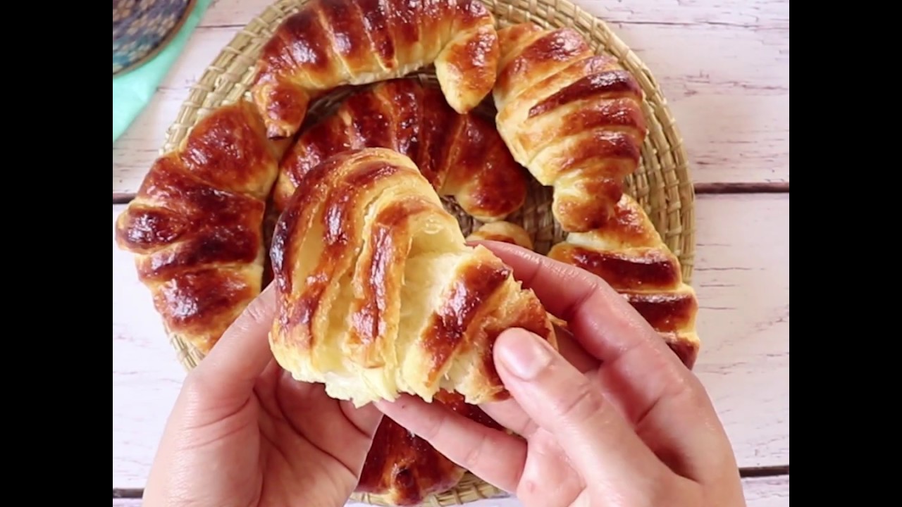 كرواسون Croissants au beurre
