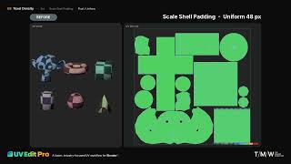 UV EDIT PRO 08 — Texel Density | Consistent UV Scale & Pixel Padding in Blender