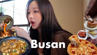 [vlog] 부산 먹방 여행🌊 재방문 찐맛집 뿌시기 | 2박3일 코스 | 광안리 오션뷰 숙소 | 소품샵 추천, 해리단길, 흰여울 문화마을, 이재모피자, 백화양곱창, 로우앤스윗