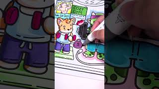 Power Aura Effect Scary Gym Day Spooky Life Coloring Book by Jade Summer