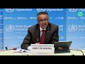 World Health Organization Gives Update on Coronavirus Pandemic