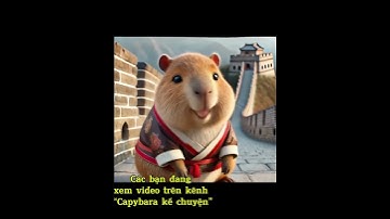 Bé Capybara phiên bản siêu mập mạp đáng yêu, hát nhép tập làm ca sỹ #capybara #shorts