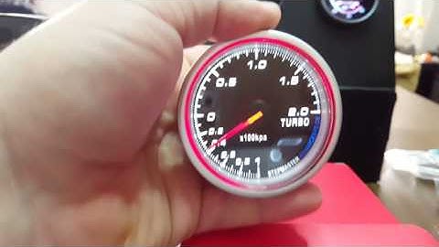 DEFI boost Gauge Start & End Ceremony Change Colour , PEAK - Replica