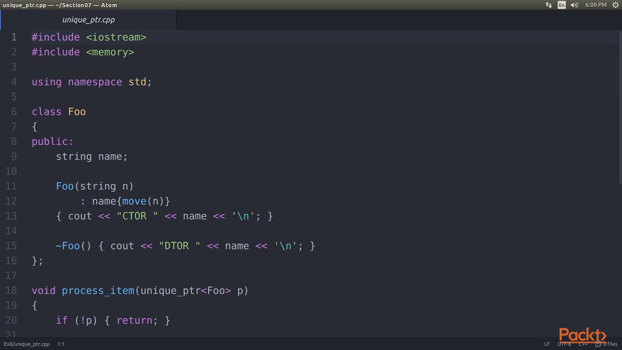 24.Working with Smart Pointers - YouTube