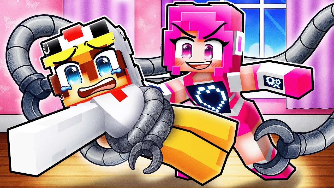 Une IA ROBOT est AMOUREUSE de moi sur Minecraft !