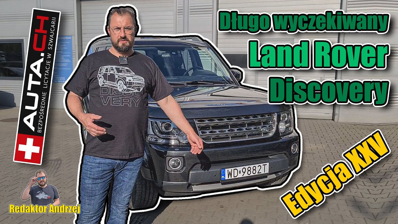 Auta.CH - Andrzej Redaguje: Land Rover Discovery XXV Special Edition  (kod: Coobcio)