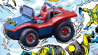 Spider-Man Rides And Thwips In Style | Jada Toys