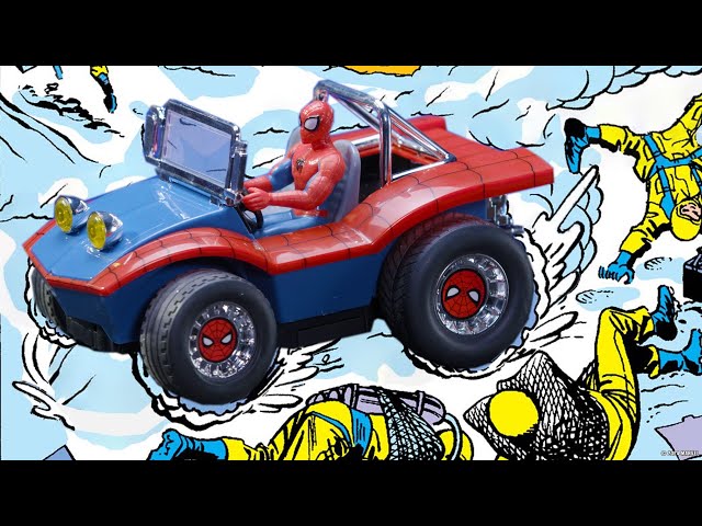 Spider-Man rides and THWIPs in style | Jada Toys