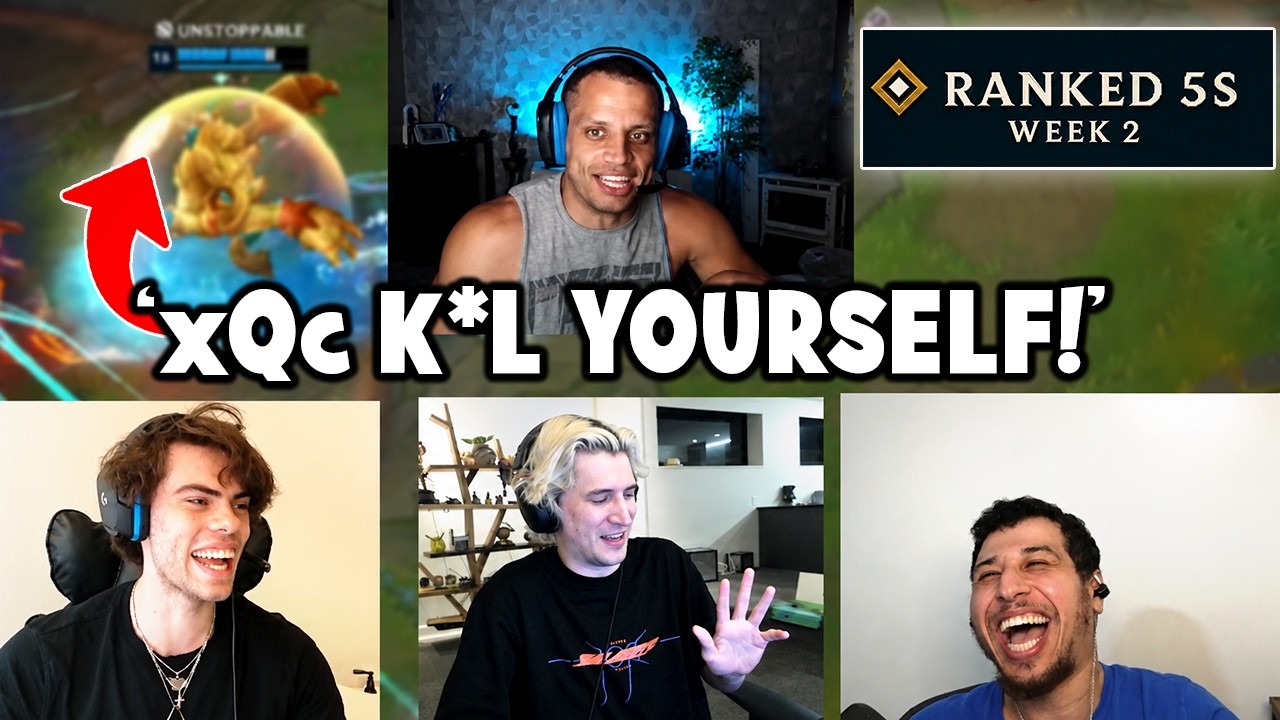 HUMZH, TYLER1, xQc, m0xy & DANTES RUN IT BACK... IT GOT EVEN WORSE