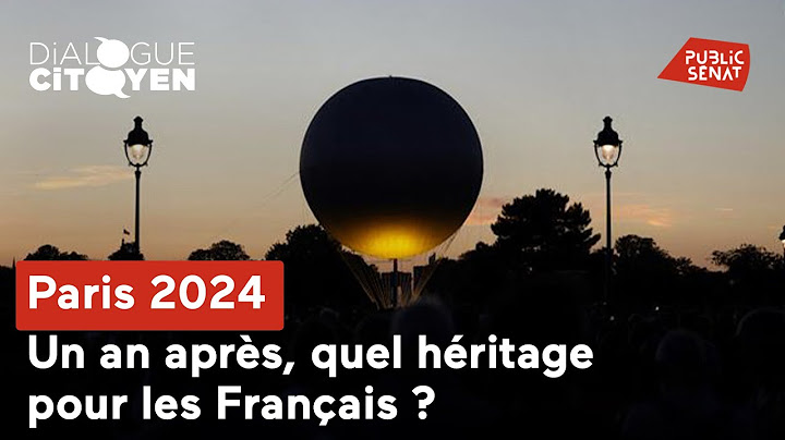 Paris 2024, un an après, quel héritage pour les Français ?