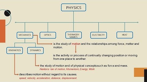 What is the difference between kinematics and dynamics? | Motion in One Dimension | Part 1
