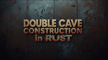 Лучшая застройка двойной пещеры в RUST? Пещера с шипами