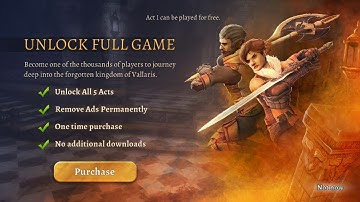 Offline game(grimvalor) gameplay part 1 Android/IOS