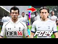 I rebuild tottenham from fifa 14 to fc 24