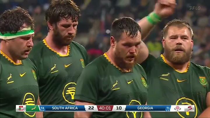 South Africa vs Georgia | Rugby Men's International July 19,2025