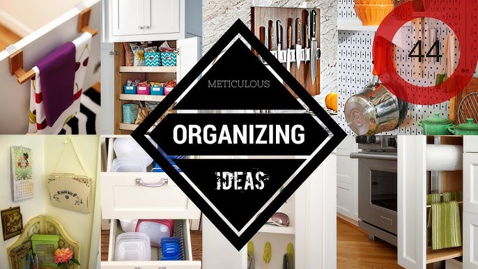 LEARN HOW TO ORGANIZE YOUR HOME WITH ADHESIVE HOOKS