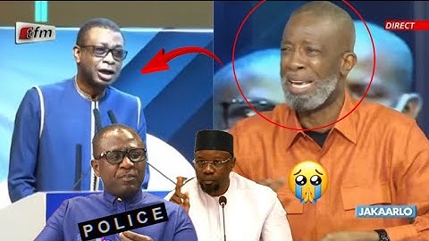 Crie de coeur, Bouba Ndour verse de chaudes larmes en direct après les propos de Sonko «Tfm 12ans la