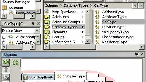 NetBeans  XML Schema Tools