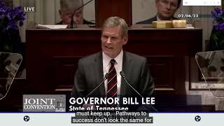 Governor Bill Lee – 2023 State of the State Address