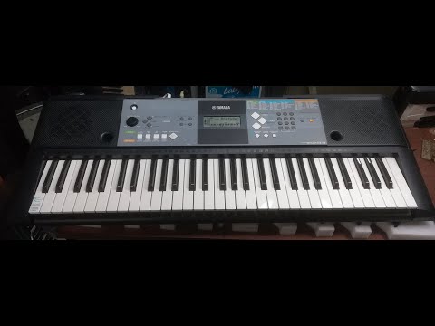 YAMAHA PSR-E233 (DEMO songs) part 1