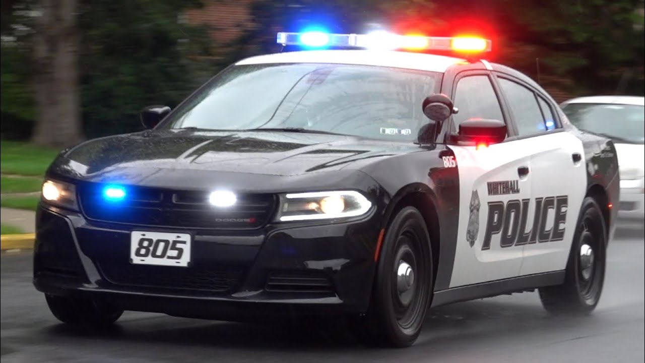 Whitehall Township Police Car 818 & New Car 805 Responding 9/22/22 YouTube