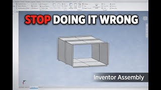 Autodesk Inventor 2025-2026 | 3D Modeling Tutorials - Lesson 3