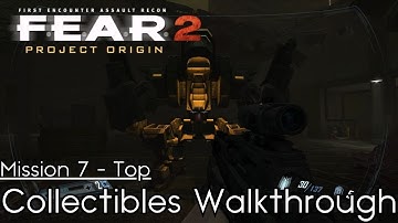 F.E.A.R. 2: Project Origin - [Collectibles Walkthrough] - Mission 7: Top
